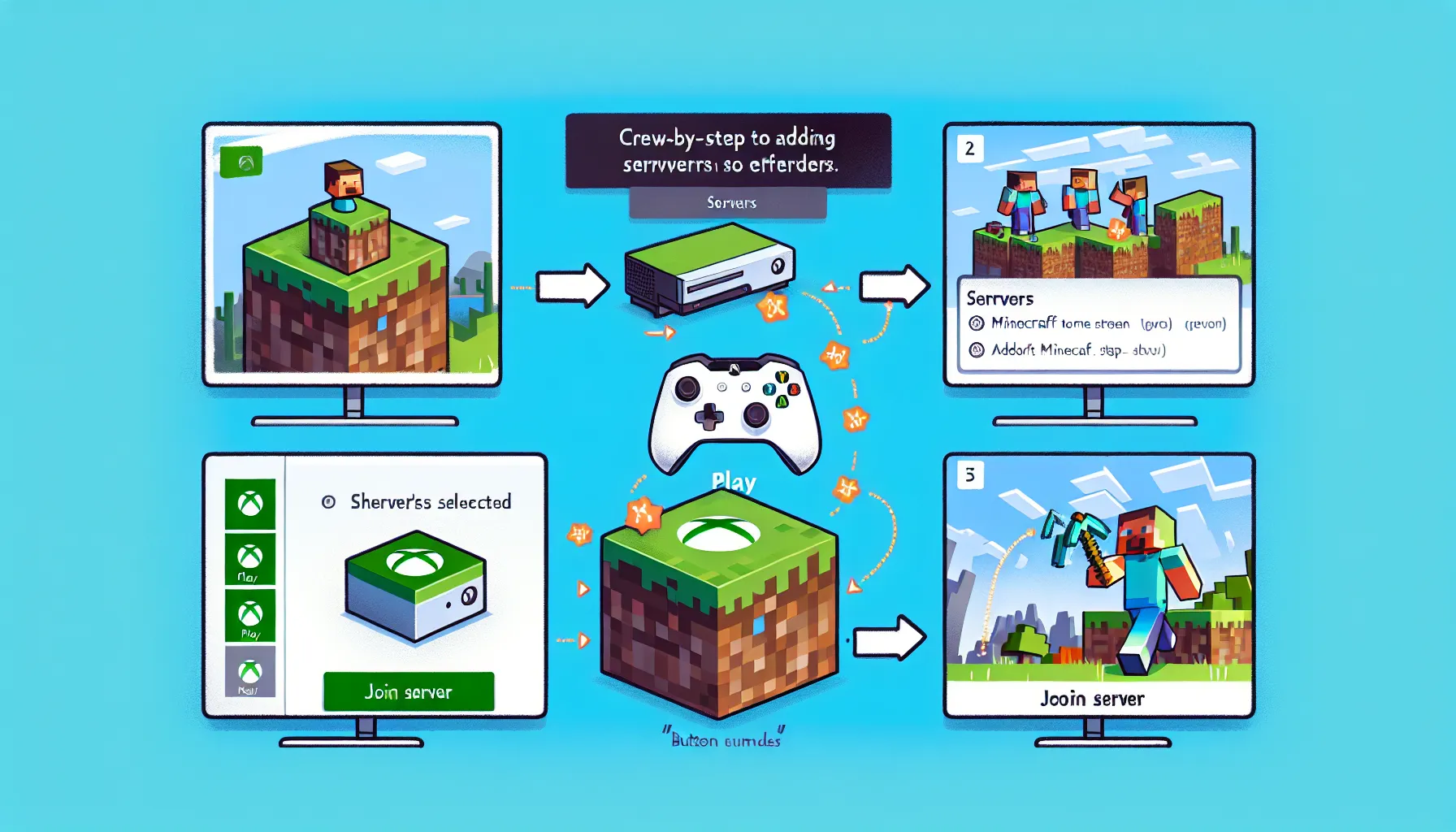 How to Add Servers on Minecraft Xbox