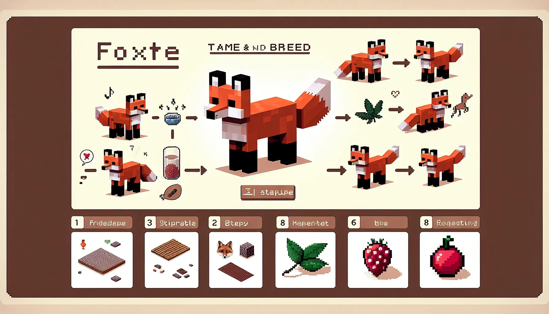 How to Breed and Tame a Fox in Minecraft - Easy Guide