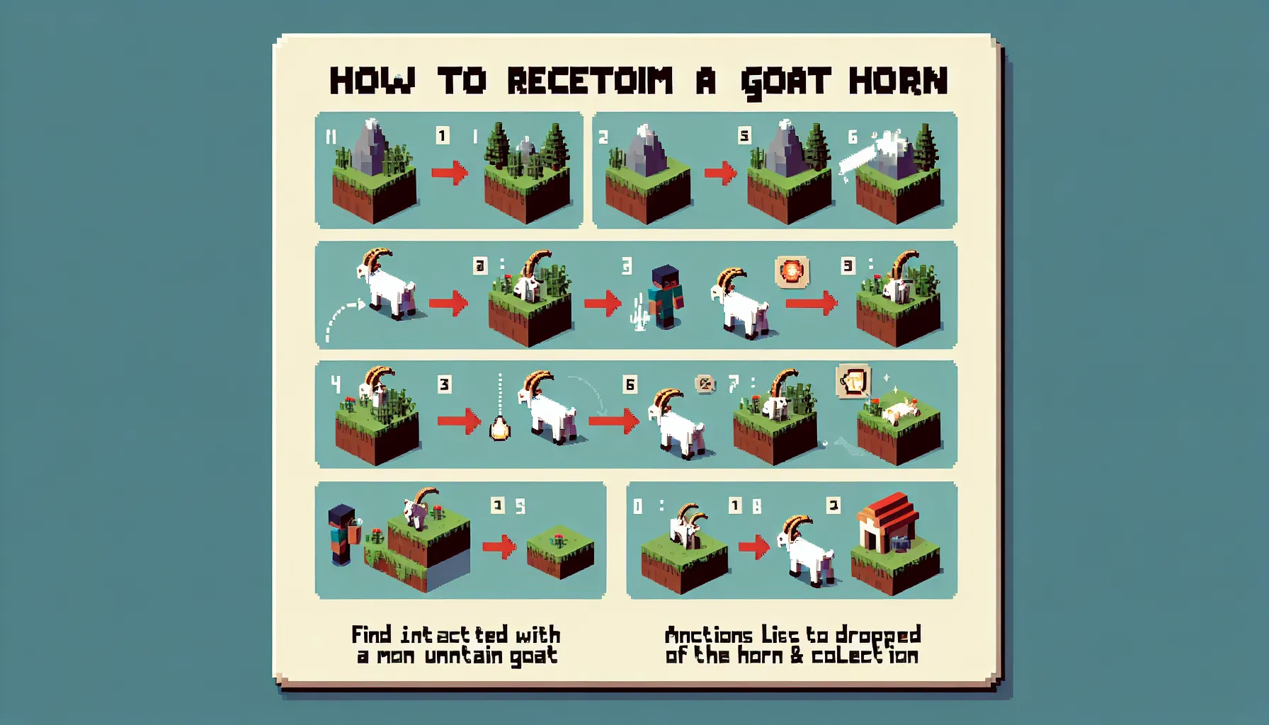 How to Get a Goat Horn in Minecraft - Easy Guide