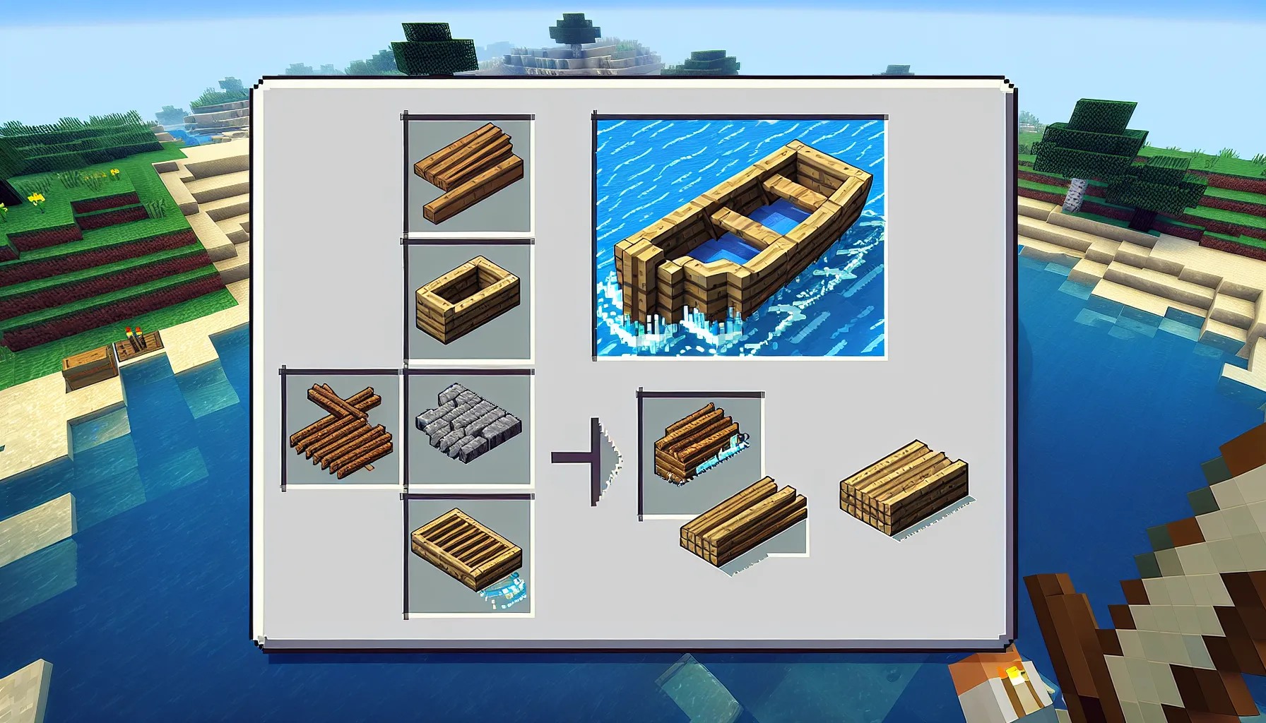 How to Make a Boat in Minecraft 1.20 - Easy Guide