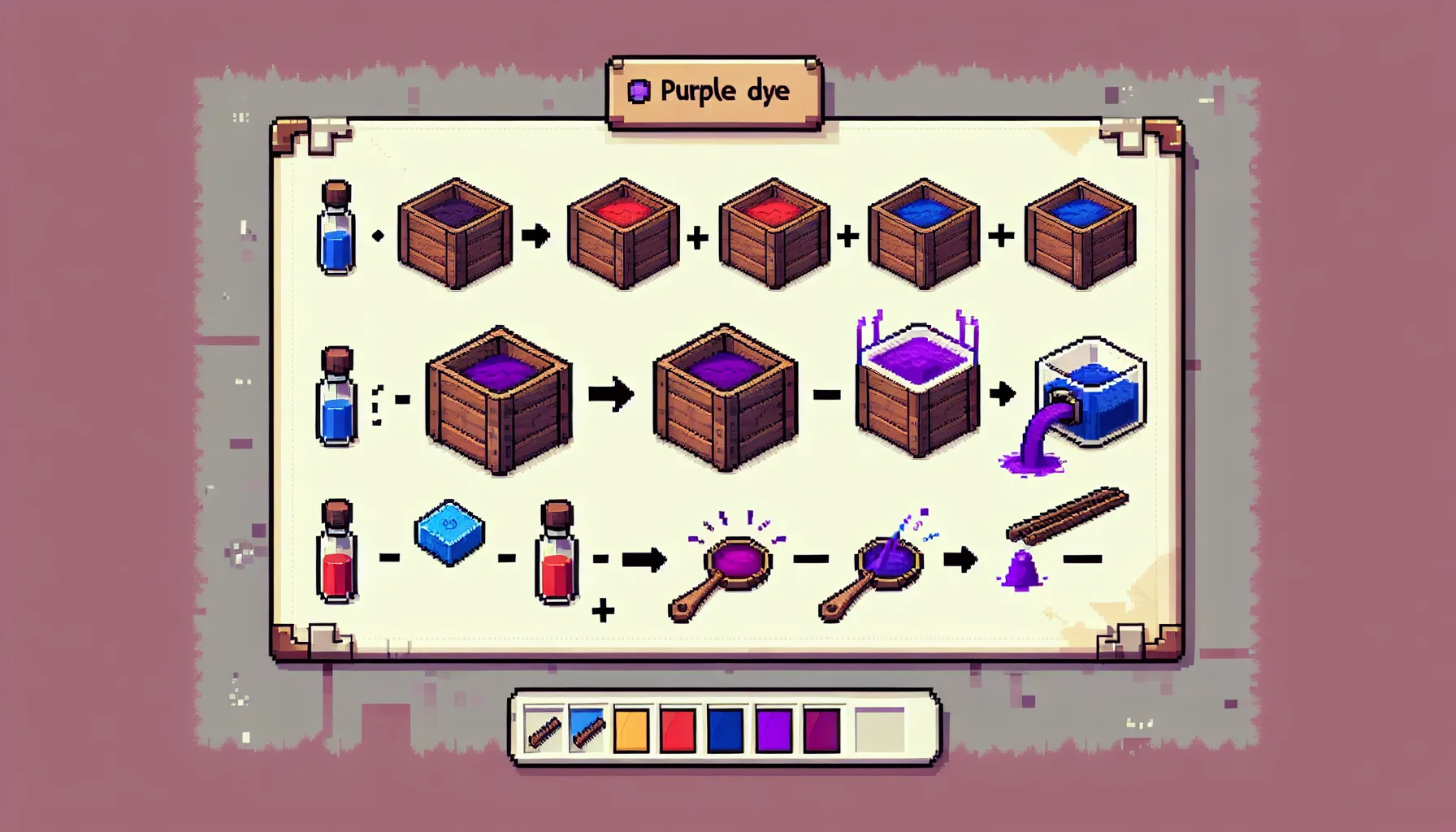 How to Make Purple Dye in Minecraft - 2024 Guide