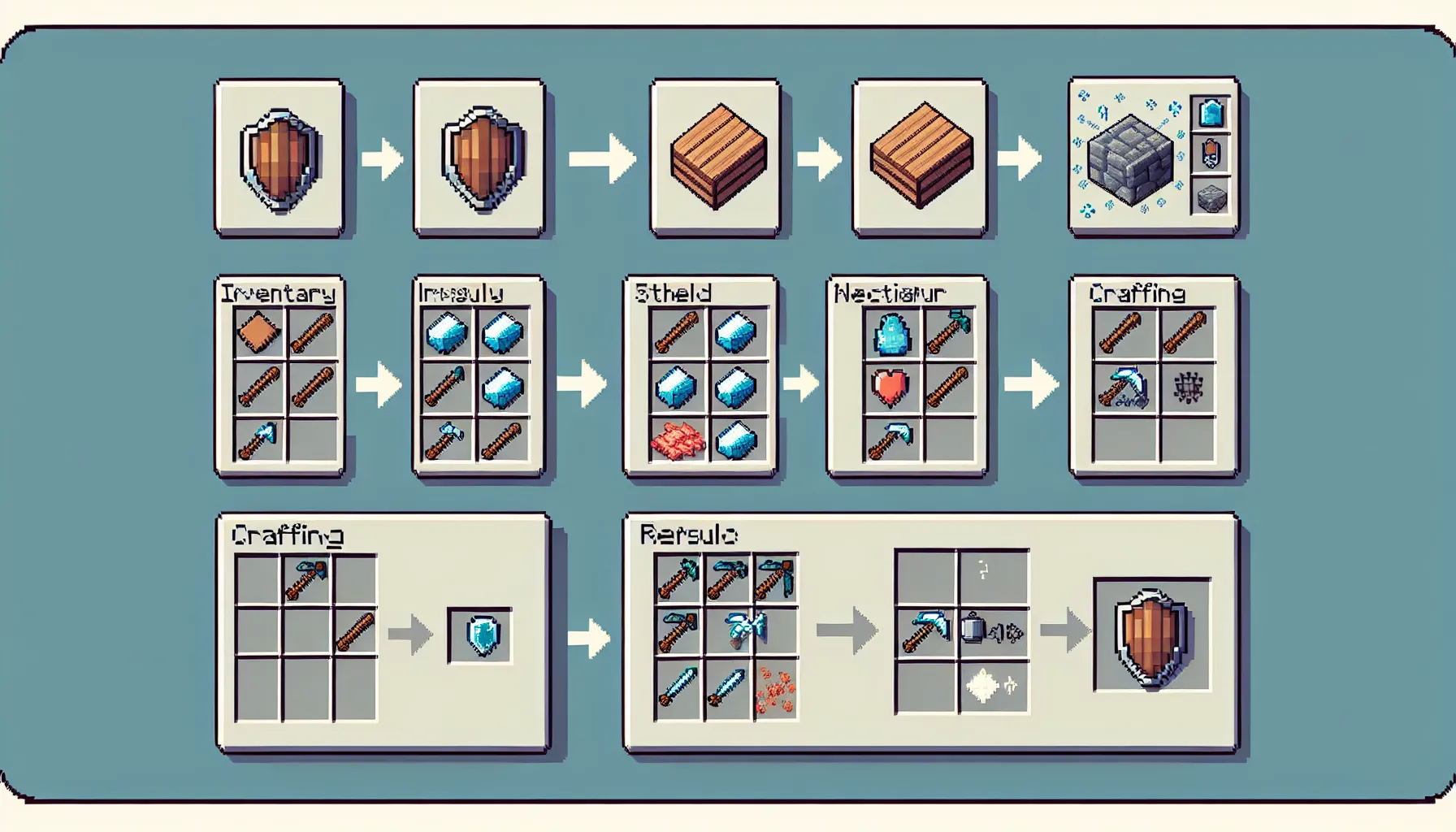 How to Make a Shield in Minecraft Bedrock and Java