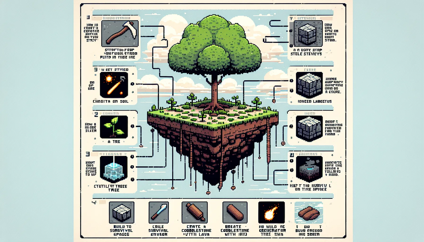 Minecraft SkyBlock Survival Guide