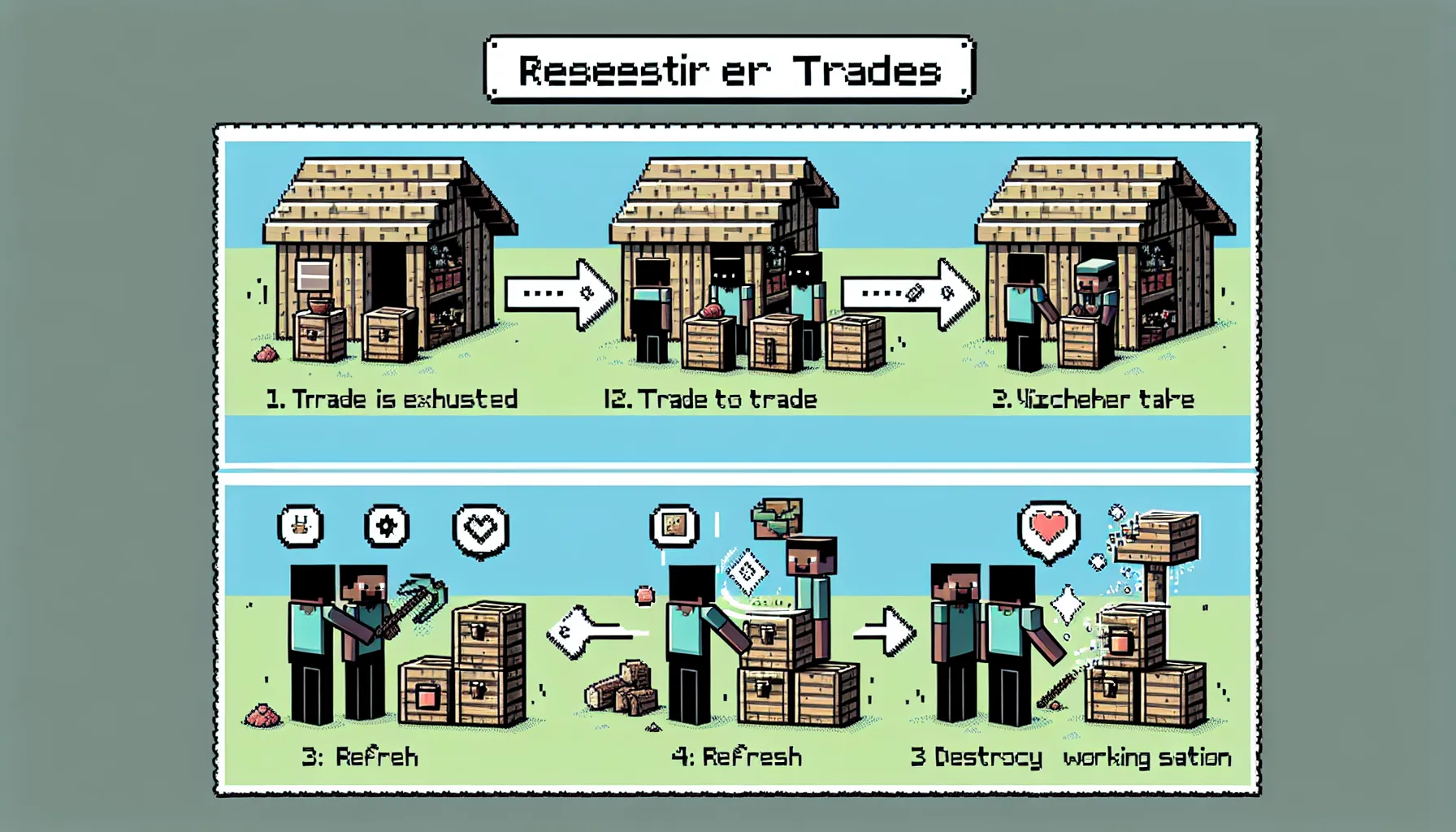 How to Reset Villager Trades in Minecraft (3 Methods)